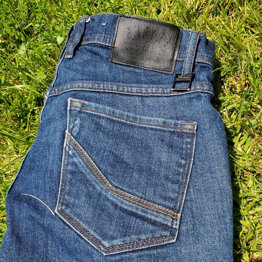 EMPYRE Surplus Co Skeletor Skinny Jeans size 28 - Picture 11 of 14